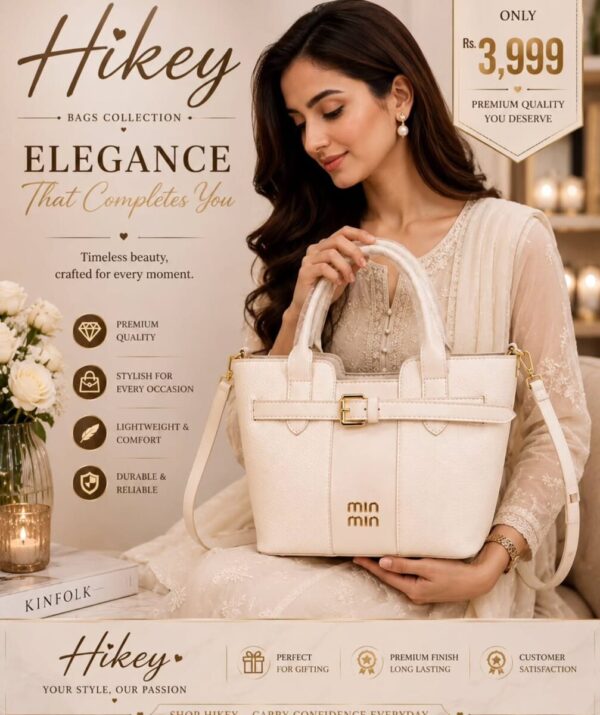Belted Tote Bag