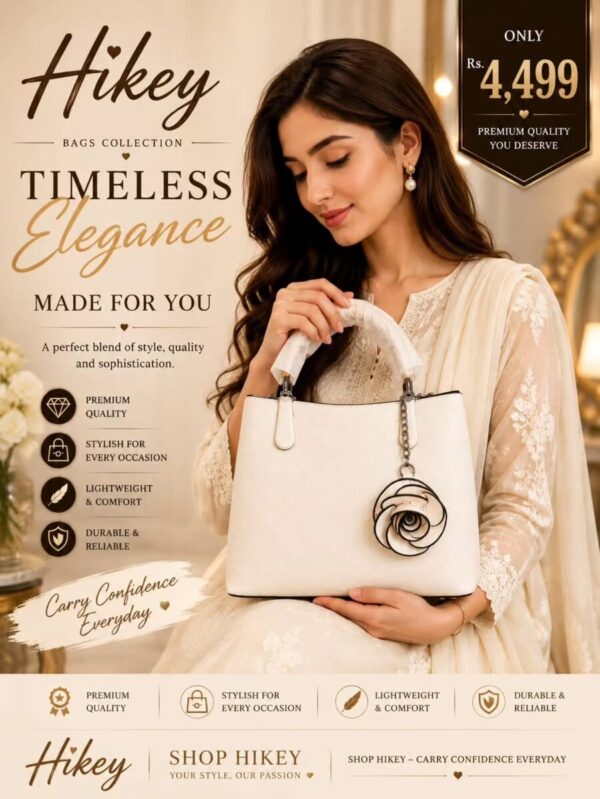 Rose Charm Handbag