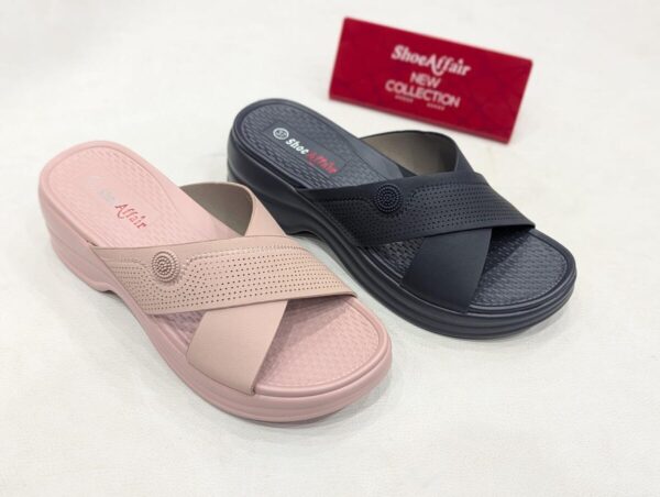 Women's Cross-Over Comfort Wedge