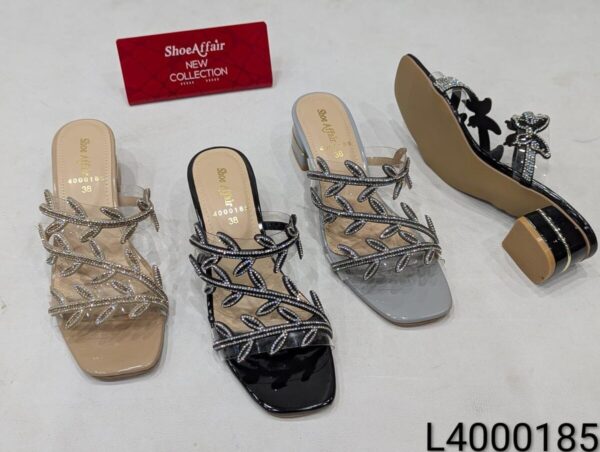 Women's Embellished Block-Heel Sandal