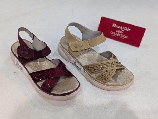 Women's Sparkle Velcro Sandal